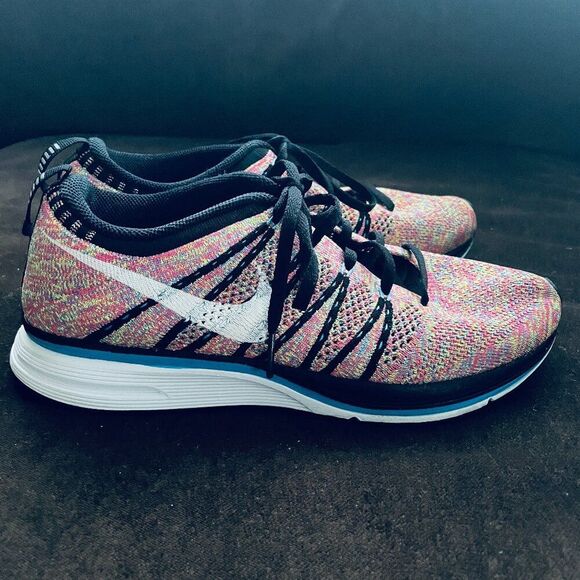 Nike Flyknit Trainer+ Rainbow Multi-Color 532984-014 Size 7.5 US 40.5 EUR 9 Wmns - Picture 5 of 12